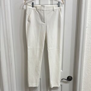 NWOT WHBM the slim ankle pant White Trousers